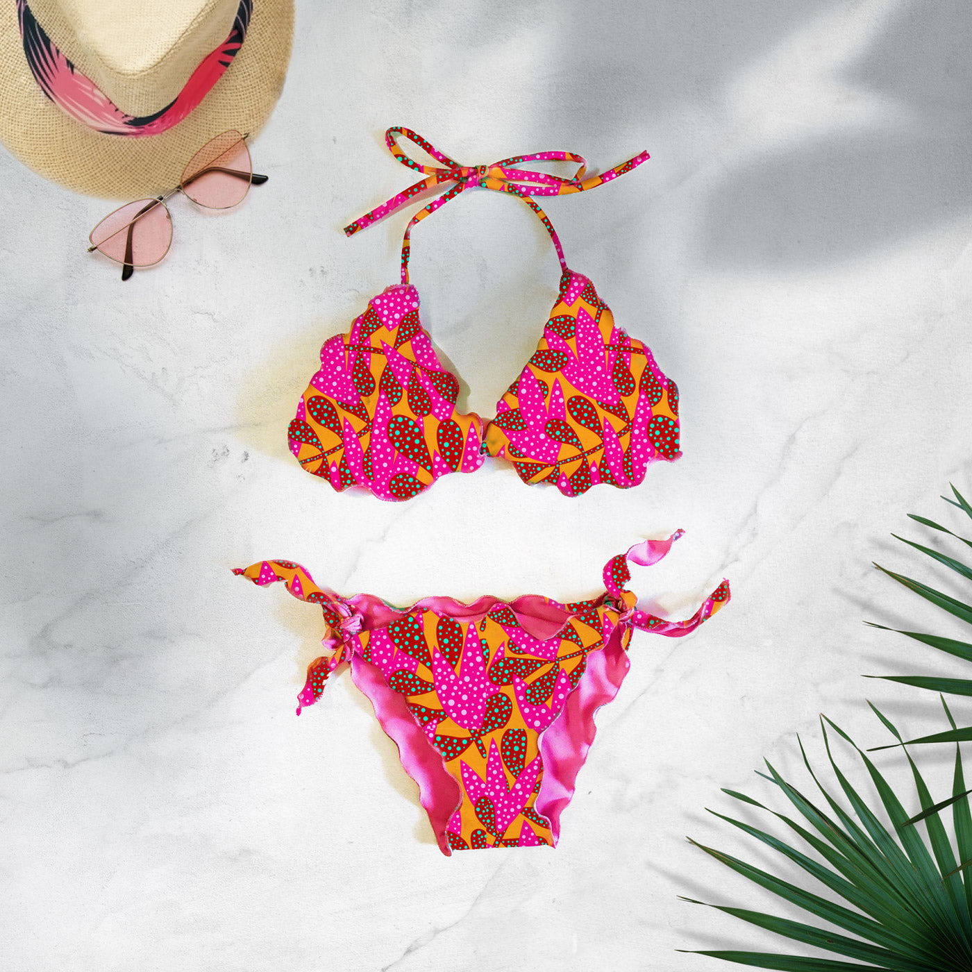 Pattern Bikini / Pink